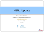 UNC Management of H1N1