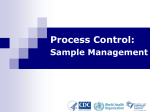 Sample Management - World Health Organization