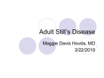 Adult Still`s Disease