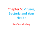 Chapter 5: Viruses, Bacteria and Your Health