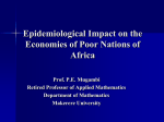 Epidemiological Impact on the Economies of Poor Nations