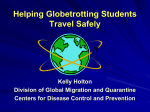 Travel Health for the Globetrotting University Student