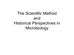 History of Microbiology and The Scientific Method
