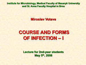 12_Course_and_forms_of_infection_-_I - IS MU