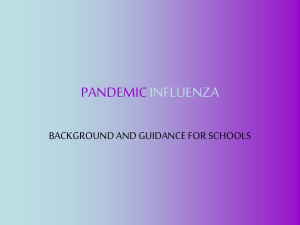 pandemic influenza - Nassau Schools Emergency Planning