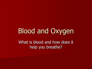 Blood and Oxygen - science-teachers