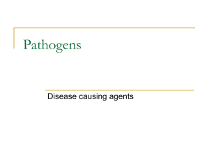 Pathogens - 12biolcsc