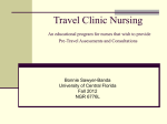 Sawyer-Banda Travel Clinic Nursing - Bonnie Sawyer