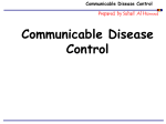 Communicable Disease Control: Introduction