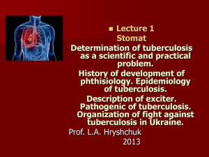 tuberculosis epidemiological situation in ukraine