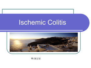 ischemic colitis