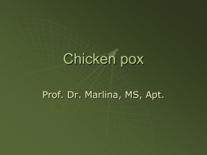 Chicken pox - Farmasi Unand