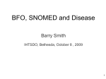 BFO_and_Disease - Buffalo Ontology Site
