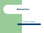 Malnutrition - DEP