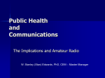 Public Health and Communications