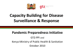 Capacity Building for Disease Surveillance