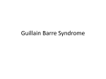 Guilain Barre Syndrome