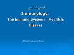The Immune System in Health & Disease