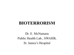 Handout-Bioterrorism
