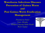 Guinea Worm - Environmental Public Health Today