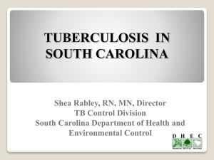 Click here to learn more about TB in South Carolina