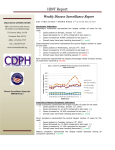 HINT Report Weekly Disease Surveillance Report