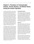 Chapter 3. Prevalence of Communicable Disease, Chronic Disease, and Mental Illness