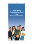 Think About Protecting Your Teen. Think Meningococcal Vaccination.