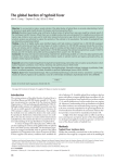 The global burden of typhoid fever John A. Crump, Stephen P. Luby,