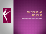 Myofascial Release - Performing Arts Physical Therapy