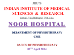 BASICS OF PHYSIOTHERAPY By Dr. Syed Saquib