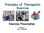 Principles of Therapeutic Exercise (studynet)