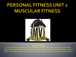 INTRO TO PERSONAL FITNESS