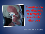 Classification and diagnosis of tempro