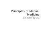 Principles of Manual Medicine