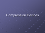 Compression Devices - Therapeutic Modalities