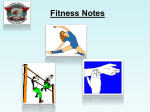 Fitness Notes