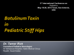 Botulinum Toxin in Pediatric Stiff Hips