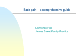 back pain - a comprehensive guide