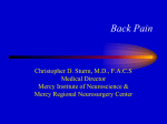 Back Pain - Mercy Health System