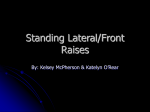 Standing Lateral/Front Raises