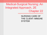 Medical-Surgical Nursing: An Integrated Approach, 2E Chapter 22