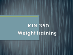 PE 690 weight training PPt