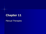 Manual Therapies