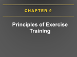 Chapter 9. Principles of Exercise Training