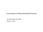 Assessment of Musculoskeletal System