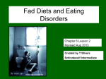 Diets and Eating Disorders