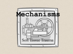Mechanisms of Injuries