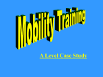 Mobility Training A - Level - rcs-pe