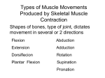 Skeletal Muscles Types of Mvmt.Disorders Part 4
